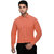 Riag Men's Orange Regular Fit Formal Shirt