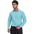 Riag Men's Blue Regular Fit Formal Shirt