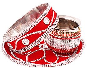 Karwa Chouth Pooja Thali