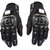Black Pro Biker Gloves For Bikers