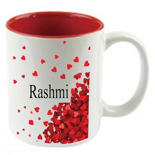 Buy Juvixbuy I Love You Rashmi Printed Inside Red Ceramic Coffee Mug Online 349 From Shopclues See more of we love you rashmi mam on facebook.