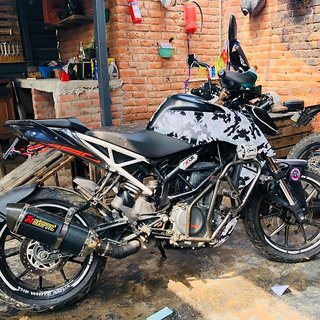 Buy Cr Decals Ktm Duke 125 250 390 Custom Bike Decals Wrap Stickers