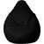 Styleco XL Bean Bag Without Beans  Buy1 Get1 (Black)