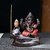 Handicraft Resin Lord Ganesha Smoke Backflow God Idol with 10 Free Scented cones