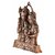 Satya Vipal Brown Metal Shiv Parivar God Idol ( 7 x 2 x 11 cm) - Set Of 1