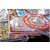 Rangoli Stickers Round 1 pc. (23.5 cm diameter) - Assorted Designs