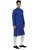 ABH Lifestyle Men's Cotton Blend Kurta Pyjama (Royal Blue)