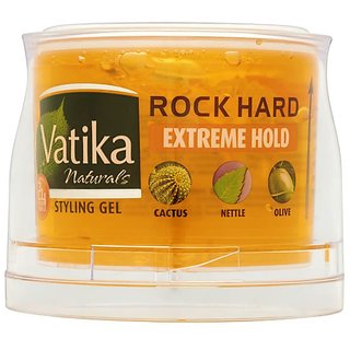 Vatika Naturals Rock Hard Extreme Hold Styling Gel (250ml)