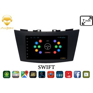 Buy ALIEN 7.0 Inches Maruti Suzuki Swift Black Android Infotainment