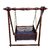 Shilpi Wooden Handmade Pure Sheesham Wood Cradle / Wooden Baby Product By Shilpi Handicraft