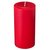 Diwali Special Smokeless Red Pillar candle ( size 3/6 inch ) for home Decor ,wedding and party (set of 2)