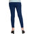 Naisargee Women's and Girl's Navy Blue Silk Ankle Length Leggings -(XL Size)