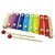 Xylophone wooden with 8 slots Multi-color Toy for Kids