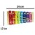 Xylophone wooden with 8 slots Multi-color Toy for Kids