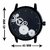 Swadesi Stuff Black Dial Mechanical Gear Luxury Analog Waterproof Watch - for Men