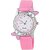 Swadesi Stuff Exclusive Premium Quality Diamond Studded Pink Butterfly Stylish Analog Watch for Girls  Women