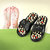 Acupressure  Magnetic Blood Circulation Relief -Spring Relaxer Natural Leg Foot Massager Slippers Massager (Multicolor)