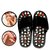 Acupressure  Magnetic Blood Circulation Relief -Spring Relaxer Natural Leg Foot Massager Slippers Massager (Multicolor)