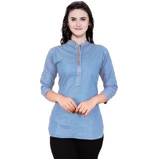 Black kurta blue jeansripped jeans with indian vibes  Womens fashion  casual outfits Casual summer outfits for women Fashion clothes women