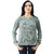 Matelco Women's Green Cotton Blend Knitted Pullover S