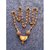 Only 4 You One 1 Ek Mukhi Face Rudraksha Bead With Mala In Gold Plated Cap With 5 mukhi
