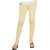 Naisargee Women's and Girl's Cream Silk Ankle Length Leggings -(XXXL Size)