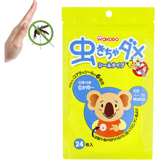 Insect Repellent Patch by Wakodo (24 Pcs Pack) - Made in JAPAN