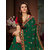 Manohari Green Silk Blends Embroidery Saree with Blouse