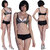 Demi-Cup Luxurious Padded Under-Wired Bra Set