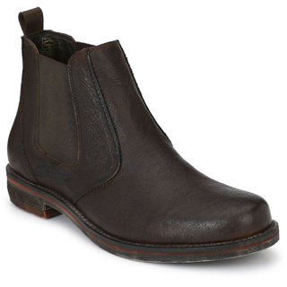 leather boots for men online
