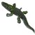 COLOURFUL AQUARIUM  Aquarium Fish Tank Submersible Resin Ornament Decoration Toys #BA-009 Crocodile