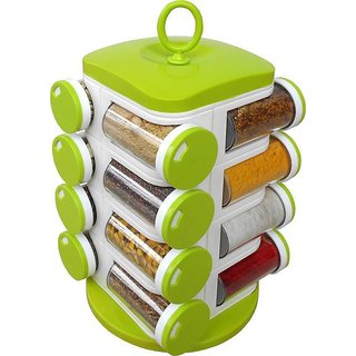 Buy Yourcull 360 Revolving Jar Rack Container Kitchen Storage Set
