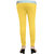 Naisargee Women's and Girl's Light Yellow Silk Chudidar Length Leggings -(XL Size)