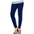 Naisargee Women's and Girl's Navy Blue Silk Chudidar Length Leggings -(XL Size)