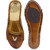 Fiteh Women's Brown Wedges Heels