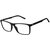 Cardon Matte Black Rectangular Full Rim EyeGlass