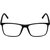 Cardon Matte Black Rectangular Full Rim EyeGlass