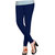 Naisargee Women's and Girl's Navy Blue Silk Chudidar Length Leggings -(XXL Size)