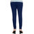 Naisargee Women's and Girl's Navy Blue Silk Chudidar Length Leggings -(XXL Size)