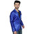 TODAY FASHION Blue Satin Party Wear Blazer For Men's