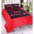 Welhouse India Satin Double bedsheet  2 Pillow Covers ValSH-02