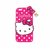 STUDOZ Cute Hello Kitty Silicone with Pendant Back Case Cover for Vivo V9 Pink
