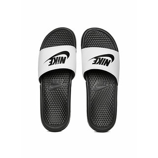 nike black slide flip flop