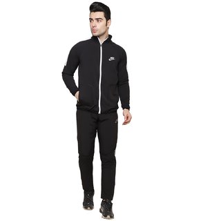 nike black tracksuit