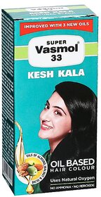 Super Vasmol 33 Kesh Kala Oil Based Hair Colour 100ml