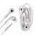 KSJ J5 Universal Earphone With Mic and Tangle Free Wire (Yellow/White)