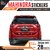 CarMetics Mahindra chrome stickers for Mahindra XUV 500 Hood Tailgate Roof Rails set of 2 accessories decals graphics lo