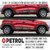 CarMetics Kwid 2018 style stickers for Renault door kwid 800CC Chrome Vinyl 2sets Free Chrome PTRL-sti decals accessorie