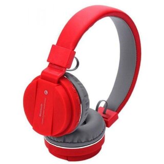 SH-12 Wireless Over the Ear Bluetooth Headphone Headset with FM and SD Card Slot