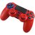 TCOS TECH Protective Silicone Case Red with 2 Red Silicone Thumb Grips for Sony PS4 Controller